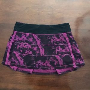 Lululemon Athletica Pace Rival Tennis Skirt